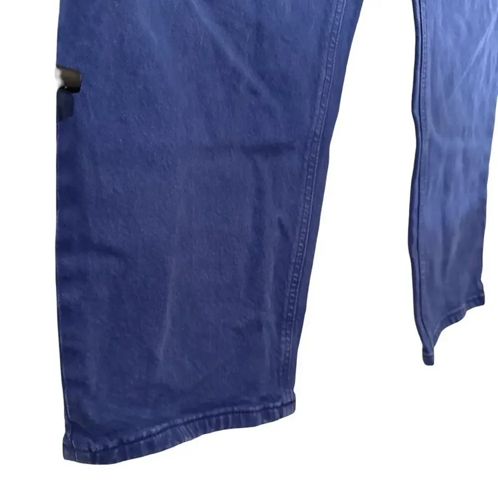 Everlane The Way High Curvy Jeans Organic Cotton Violet Ankle Tapered sz 32